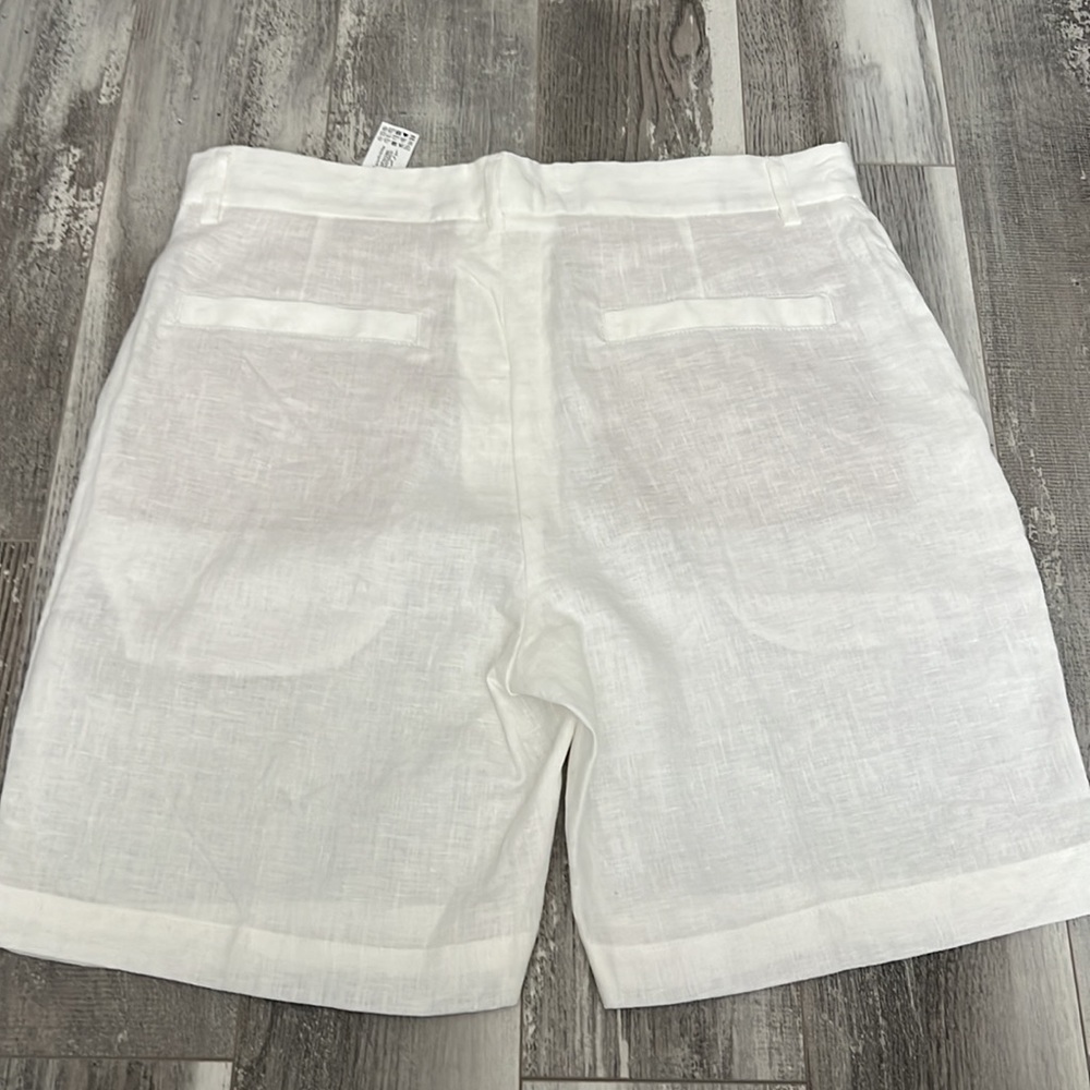 Zara Mens 100% Linen Shorts - Picture 12 of 12